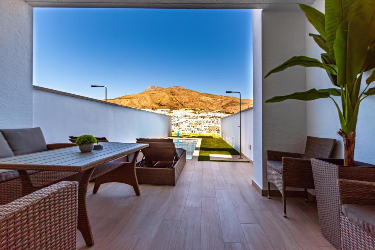 Panoramic Private Pool Home Finestrat Buitenkant foto